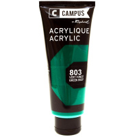 Краска акриловая 100мл зеленый темный туба N131741.803