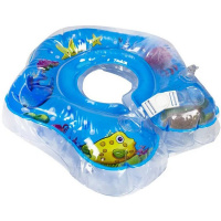 Надувной круг "Морские жители" 39х39х15см 3 вида 1814