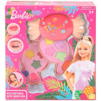 Косметика для девочек "Барби" (тени для век, блеск для губ) 2401X0152-BAR-WOT