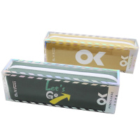 Пенал 21х7х5см прямоугольный, 1 отделение, текстиль, 4 цвета BD22172