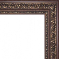 Рамка 30х40см темно-коричневая 45мм
