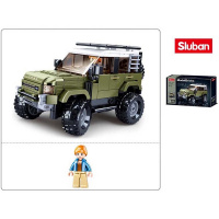 Конструктор "Джип" 317 деталей 38х24х6см пластик (1 фигурка) M38-B1015