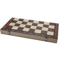 Шахматы, шашки, нарды 3 в 1, 44х44см магнитные W2805M