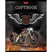 Тетрадь А5 48л клетка "Ассорти. Выпуск №6" на скобе 3D фольга матовая ламинация 5 дизайнов 061604