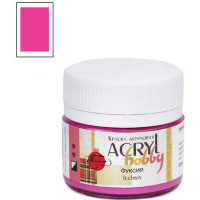 Краска акриловая 20мл "Акрил-Хобби" фуксия 0303076