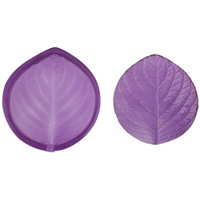 Молд пластик.двусторон. "Роза лист" FIO-D/02/01