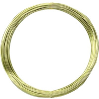 Проволока 1ммх3м, светло-зеленая алюминий Y2356-15