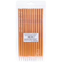 Набор карандашей чернографитных 12шт "Alpha" 2В-2Н, корпус дерево, пластиковая упаковка 1696