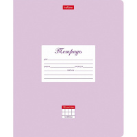 Тетрадь А5 18л клетка "Пастель. Сиреневая" на скобе 18Т5В1_05151/055613