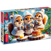 Пазлы 500 эл. "Белочки-подружки" 48х33см 500ПЗ2_32842/089422