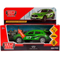 Машина "Infiniti QX70. Спорт" зеленая, инерционная, металл 12см (свет, звук, открывающиеся двери) Машина "Infiniti QX70. Спорт" зеленая, инерционная, металл 12см (свет, звук, открывающиеся двери)