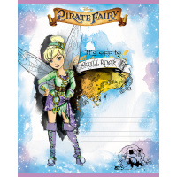 Тетрадь А5 18л клетка "Феи" на скобе 5 дизайнов 18Т5В1/063101