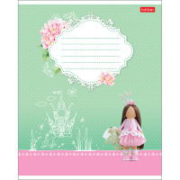 Тетрадь А5 12л клетка "Куколки" на скобе 12Т5В1_19815/056922