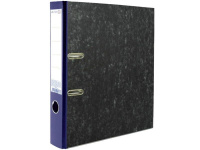 Папка-регистратор А4 50мм мраморная синяя 3090301
