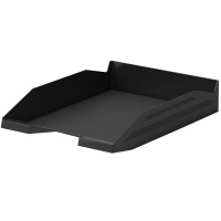Лоток д/бумаг горизонтальный "Office Classic" черный, пластик 16249
