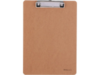 Планшет с зажимом 31,5х22,6см двп бежевый E9226