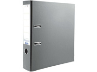 Папка-регистратор А4 75мм  PP серая 3093307