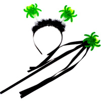 Ободок Хэллоуин Пауки, с палочкой Y754-12