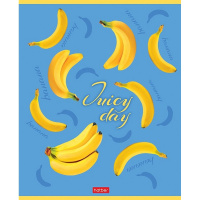 Тетрадь А5 48л клетка "Juicy day" на скобе выборочный лак 5 дизайнов 48Т5вмВ1/073080