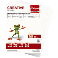 Бумага офисная А5 200л "Сreative" 80г/м2, класс С Б-200