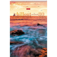 Блокнот А4 80л "Колдовство заката" клетка, на спирали, жесткая подложка 076932