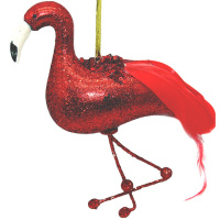 Украшение декоративное "Фламинго" 19см D-4018