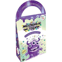 Набор для творчества "Мыло. Мыльные истории. Монстрик Фин-ти-Флю" светится в темноте, 22х12см С104