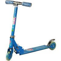 Самокат 2-х колесный L=58см синий, пластик/металл, колесо PVC d=9см 506