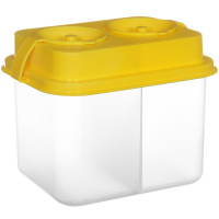 Стакан-непроливайка двойной Премиум с крышкой, цвет ассорти СН450