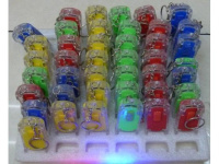 Брелок Машинка светящийся 4 цвета Y2086-14