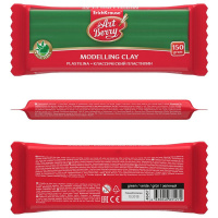 Пластилин 150гр зеленый, с алоэ вера 46457