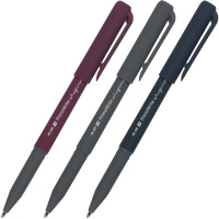 Ручка шариковая "PrimeWrite. Basic. Original" 1,0мм синяя, корпус Soft Touch ассорти 20-0295/05