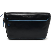 Сумка "Blue Square" 30х17,5х4/10см, 1 отделение, черная, натуральная кожа CA6897B2/N