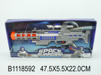 Автомат "Космос" 48х22см пластик (свет, звук) 1118592/3056C-2