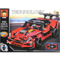 Конструктор "Машина" 592 детали пластик 1988909