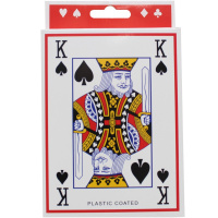 Карты игральные 54шт, большие 12х8,5см XJ4199