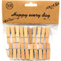 Прищепки 35мм, 20 шт/уп. Y8185-19