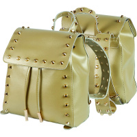 Рюкзак 27x23x7см искусственная кожа 1 отделение золотистый 7032839