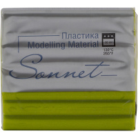 Пластика 56гр. брус, лайм с блестками 5966734