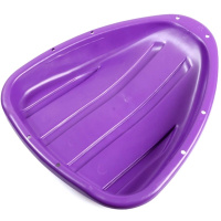 Санки-ледянки 44х34,5см "Ветерок" треугольные, пластик, цвет ассорти 10090201