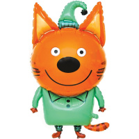 Шар воздушный 122см(48") Фигура "Три Кота. Компот" фольга 401117