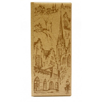 Визитница 96 визиток 12х24х1см пвх, бежевая 2350-105