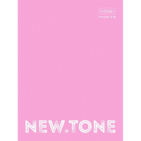 Тетрадь на кольцах А4 80л клетка "NEWtone Pastel Пион" глянцевая ламинация 80ТК4A1_05018/065618