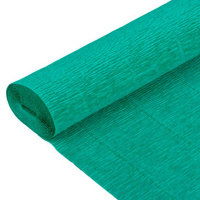 Бумага гофрированная 50х250см 013, изумрудная Y9146-19
