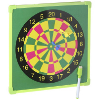 Доска-дартс 2в1 29х29см пластик Y7559-18