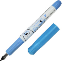 Ручка перьевая "Best friends" 0,38мм синяя + 1 картридж, круглый корпус Glossy Pro 20-0387