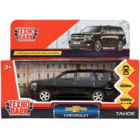 Машина "Chevrolet Tahoe" черная, инерционная, металл 12см (открывающиеся двери) TAHOE-BK Машина "Chevrolet Tahoe" черная, инерционная, металл 12см (открывающиеся двери) TAHOE-BK