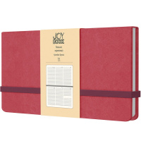 Планинг недатированный 95x170мм "Joy Book. Пряное вино" 128стр. искусственная кожа, на резинке