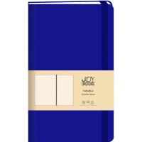 Ежедневник недатированный А5 "Joy Book" 272стр. синее озеро, искусственная кожа, на резинке