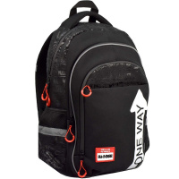 Рюкзак "Выход есть" 31х44х16см, 600гр, 1 отделение, 5 карманов, черный 66333
